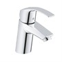 Смеситель для раковины GROHE Eurosmart - 32154002 (однорычажный, цвет хром) 1061551568 - фото 182582