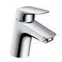 Смеситель для раковины Hansgrohe Logis - 71071000 (однорычажный, цвет хром) 1508003937 - фото 182616