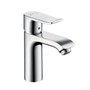 Смеситель для раковины Hansgrohe Metris - 31080000 (однорычажный, с донным клапаном) 1616619105 - фото 182632