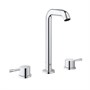 Смеситель для раковины GROHE Essence - 20299001 (двухрычажная, донный клапан, цвет хром) 1781828401 - фото 183252