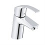 Смеситель для раковины GROHE Eurosmart - 32926002 (однорычажный, с донным клапаном, цвет хром) 1829636590 - фото 183358